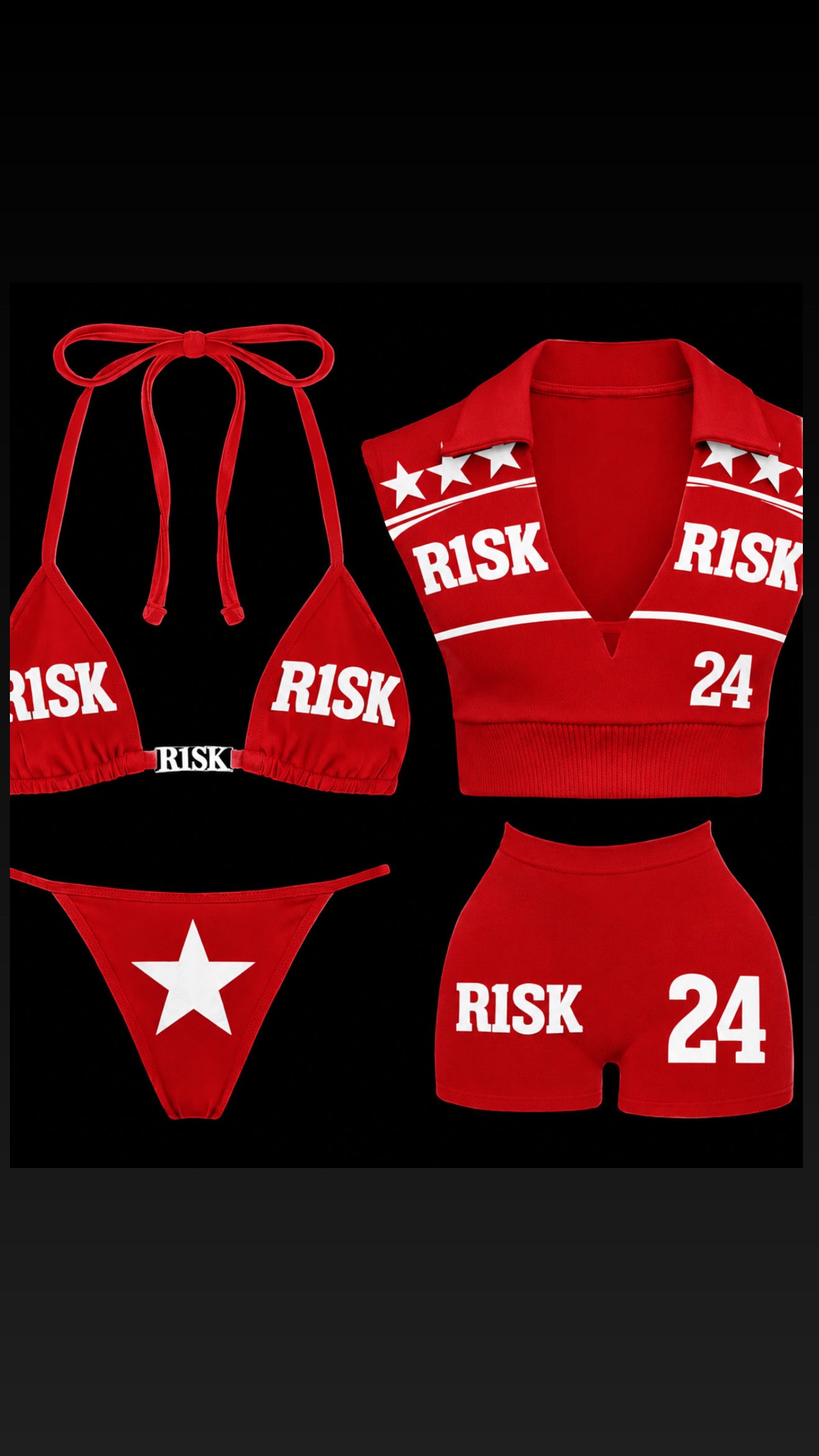 short sleeve bikini sets