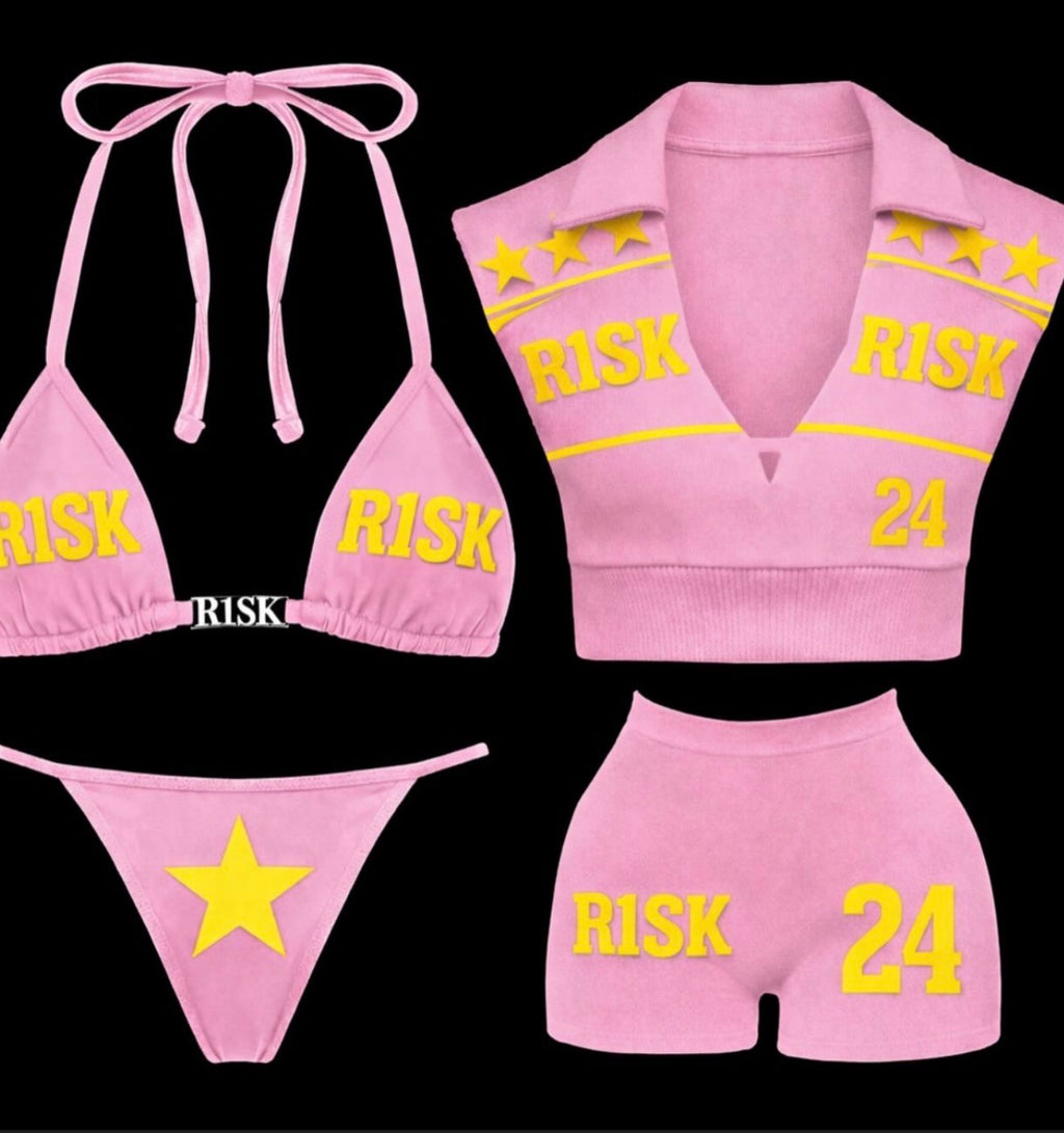 short sleeve bikini sets