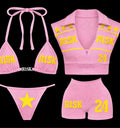 short sleeve bikini sets