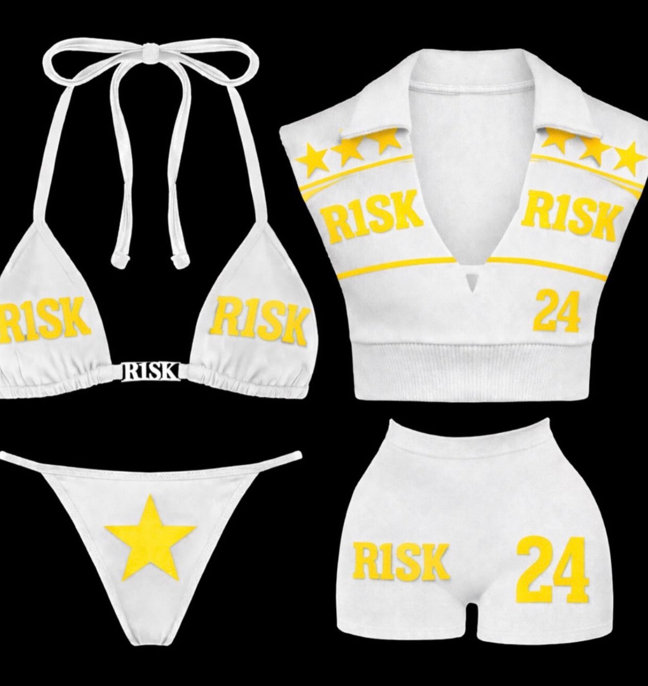 short sleeve bikini sets